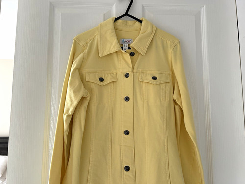 Yellow denim jean - d&co.,