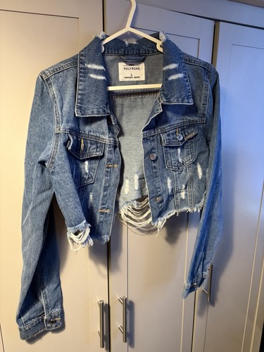 Women distressed cropped - women’s,