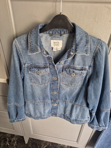 Whit stuff denim jacket size - whit,