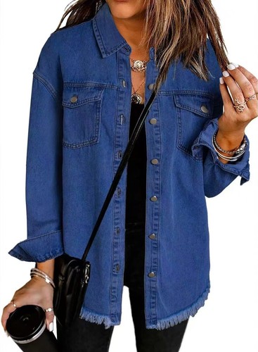 Women denim jacket - women's,