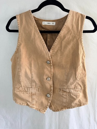 Mng mango brown denim - mng,