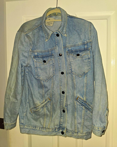 Denim blue - blue, floral