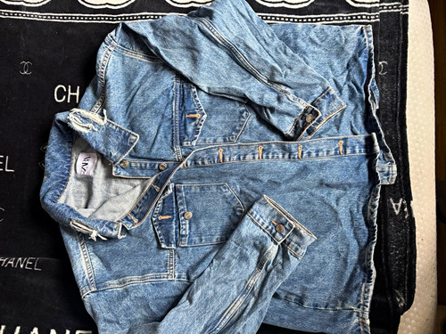 Zara women blue denim - blue, jacket