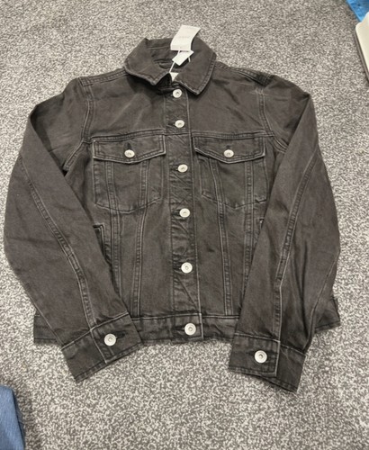 Denim black jacket - denim,