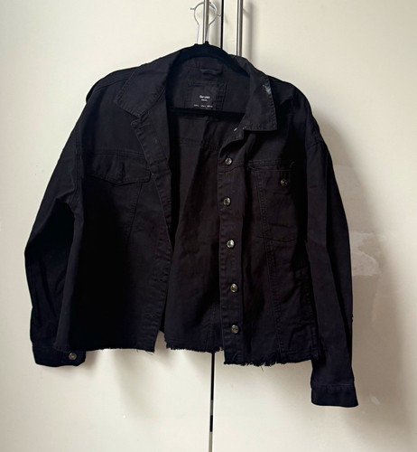 Bershka women black denim - bershka,
