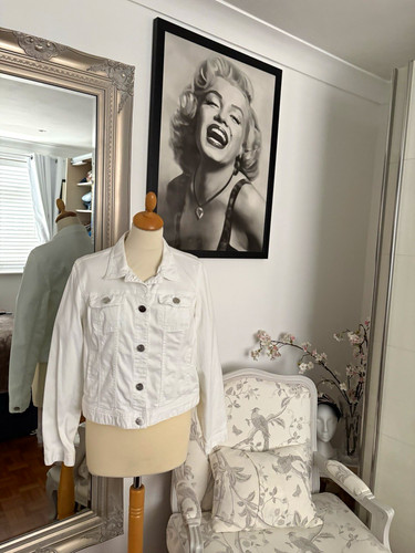 Women white denim - women’s,