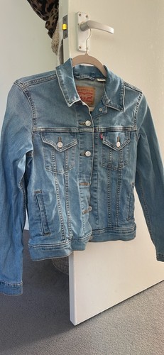 Womens levi denim trucker - womens,
