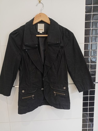 Diesel black blazer style