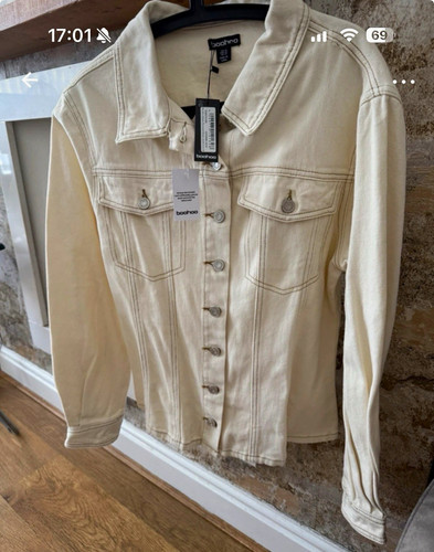 Boohoo women 18 beige - women's, uk