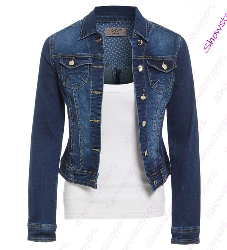 Womens indigo denim - womens, jacket