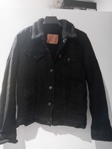 Levi womens sherpa denim - sherpa,