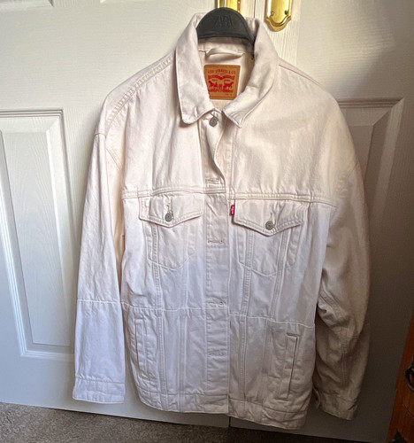 Levi trucker white - levi's, denim