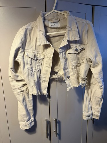 Women distressed cropped - distressed,