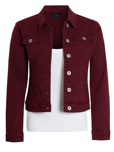 Womens fitted denim jacket - womens,