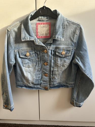 Cropped blue denim - , jacket