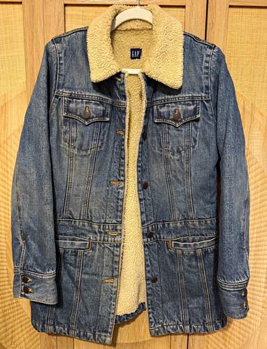 Vintage gap sherpa lined denim - vintage,