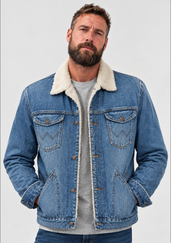 Wrangler denim jacket - , mens