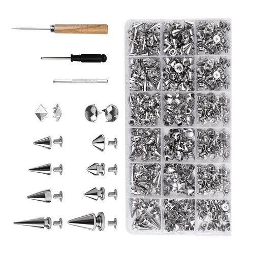 455pcs diy spikes and studs - diy,