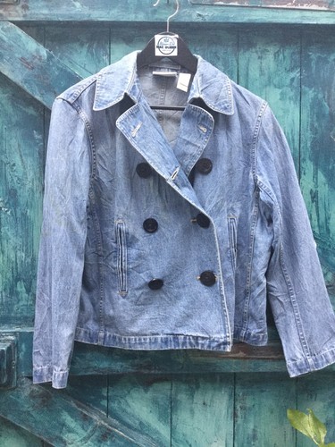 Womens denim jacket - womens, blue