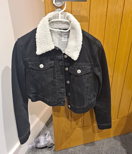 Lefties black denim - black,