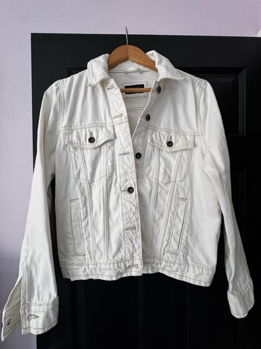 White denim jacket - denim, 12