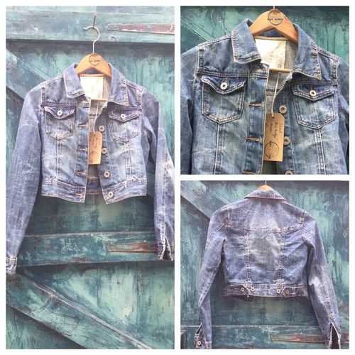 Womens denim jacket blue - womens,