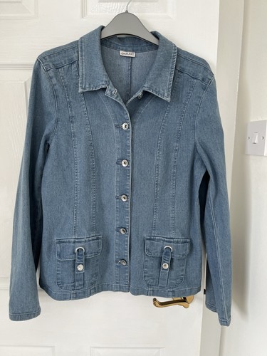 Women denim jacket size 12 - jacket,
