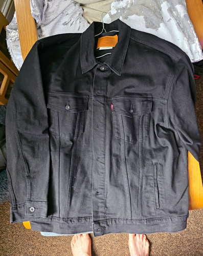 Levi trucker jacket - jacket, black