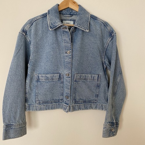 And denim jacket - s,