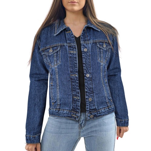 Ladies women denim jacket - ladies,