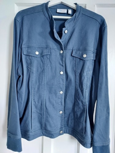 Qvc denim ladies blue - &,