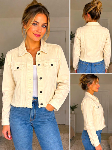 New look women beige denim - new,
