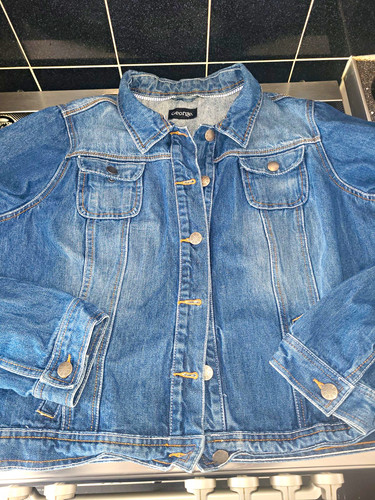 George women blue denim - george,