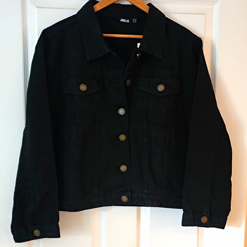 Jmojo black denim jacket - jmojo,