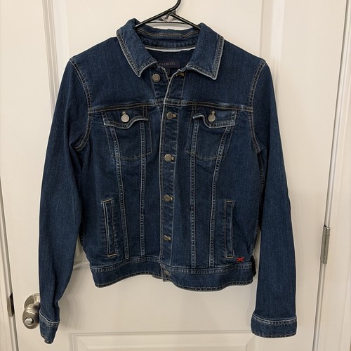Talbots denim jean jacket - denim,