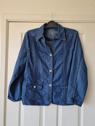 Size women button up blue - size, women's
