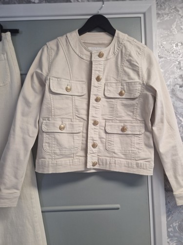 Beige stone cotton - stone, denim