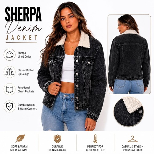 Womens denim jacket - denim,