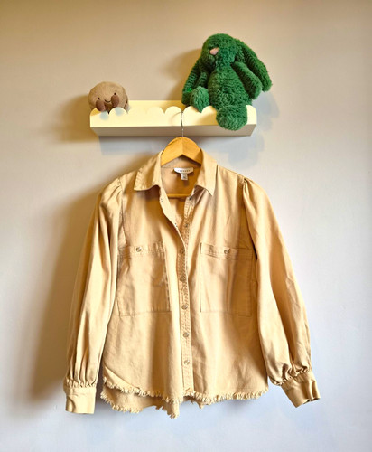Topshop beige denim - beige,