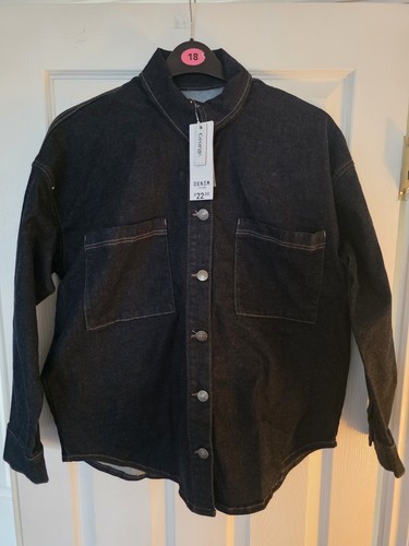 Women denim overshirt size - women's,
