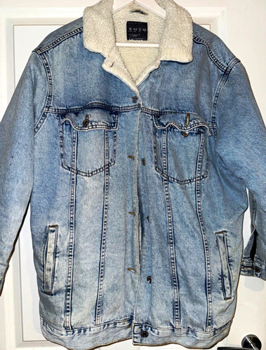 Ladies blue cotton denim - cotton,