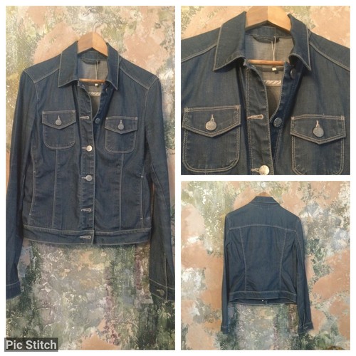 Womens denim jacket size - , s