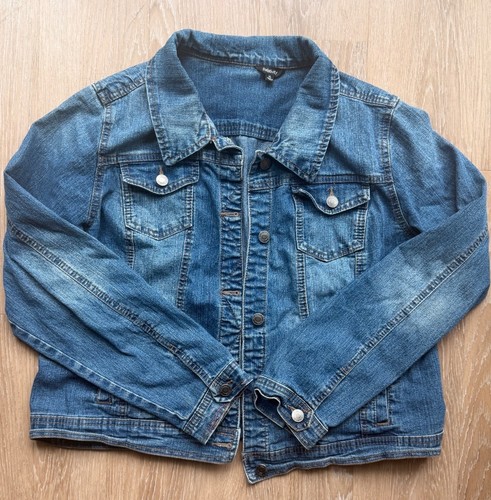Relativity blue jean jacket - blue, xl