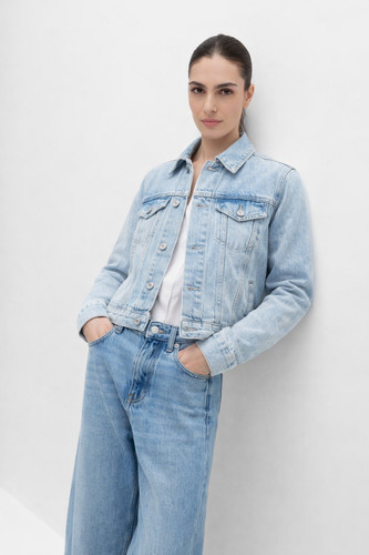 Summer denim jeans jacket - jacket, ex