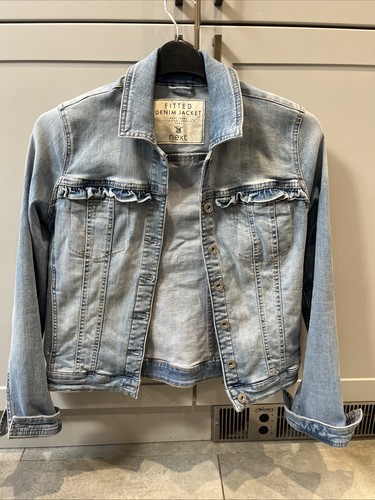 Next denim blue jacket size - size, 12