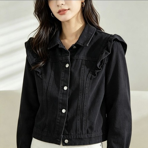 Ladies studio denim - ladies, black