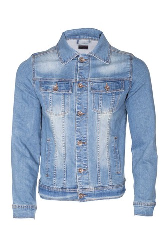 New mens denim jacket button - new,