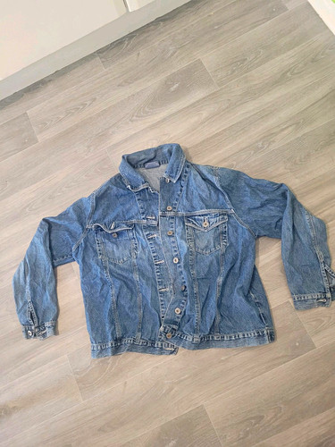 Blue denim jean jacket - jean, –