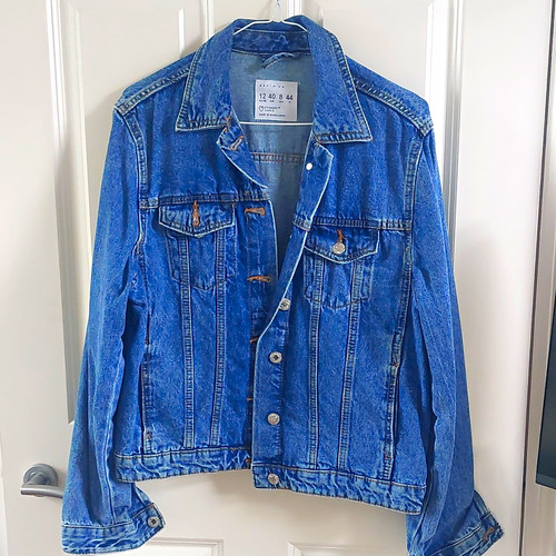 Denim blue jacket - denim,