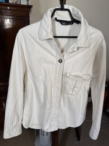 Zara women white denim - zara, women’s